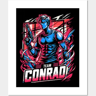 Team Conrad Posters and Art